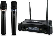 SKP Pro Audio UHF-300D Digital Inalámbrico Vocal - Sistema de Micrófono de Mano Doble segunda mano  Embacar hacia Argentina