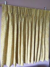mustard velvet curtains for sale  Shipping to Ireland