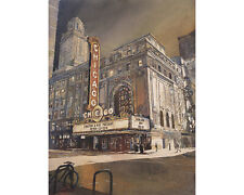 Chicago theatre sunset. for sale  Raleigh