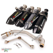Full System Exhaust Front Link Pipe Muffler Tips For Yamaha Zuma 125 BWS Scooter for sale  Shipping to South Africa