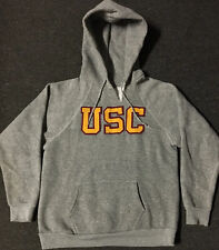 Vtg 70s USC Faded Distress Hoodie S M Gusset College Trojans Track Grunge PE 80s for sale  Shipping to South Africa