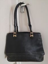 Large black leather for sale  STOKE-ON-TRENT