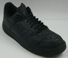 Zapatillas deportivas Nike Air Force 1 Low 07 para hombre 10.5 cuero negro 315122-001 segunda mano  Embacar hacia Argentina