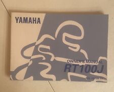 1997 Yamaha RT100J 100cc dois tempos bicicleta sujeira motocicleta OEM manual do proprietário  comprar usado  Enviando para Brazil