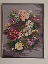 Framed floral tapestry for sale  ENNISKILLEN