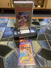 Walt Disney CLÁSICOS PINOCHO Edición Coleccionista VHS Video Cassette Cinta, usado segunda mano  Embacar hacia Argentina