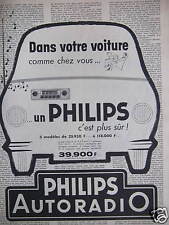 Publicité 1958 philips d'occasion  Compiègne