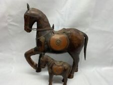 Wooden horse pair for sale  BRIGHTON