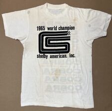 ✨Camisa Hot Rod RARA VINTAGE 1965 Campeão Mundial Carroll Shelby Ford Cobra Tamanho M comprar usado  Enviando para Brazil