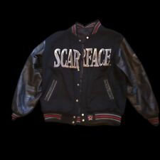 Reversible Leather & Polyester Jacket SCARFACE Jh Design 2XL *COLLECTOR* segunda mano  Embacar hacia Argentina