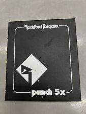 Vintage Rockford Fosgate Punch 5x Crossover Eletrônico Old School, usado comprar usado  Enviando para Brazil