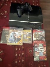 Sony Playstation 3  1TB  Backwards Compatible  PS1 PS2 PS3 W/ Games CECHE01 for sale  Shipping to South Africa