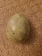Alabaster Egg Granite Marble Beautiful Elegant Polished Natural Green for sale  Shipping to South Africa