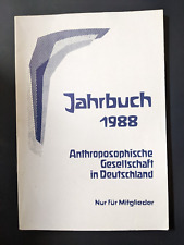 Jahrbuch 1988 anthroposophisch gebraucht kaufen  Nürnberg