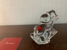 Bonhomme luge cristal d'occasion  Baccarat