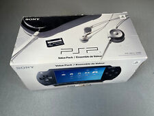 Sony PSP 1000 1001 pacote econômico preto portátil caixa aberta, usado comprar usado  Enviando para Brazil