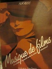 Musique films melodies d'occasion  France