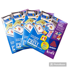 Disney's Print Studio Avery Kids 3150 suprimentos de impressora pacote de variedade para lote de 4 comprar usado  Enviando para Brazil