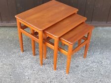 Teak nesting tables for sale  Shipping to Ireland