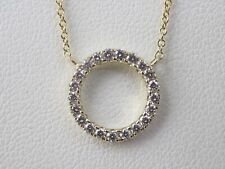 Diamond circle necklace for sale  Greensboro