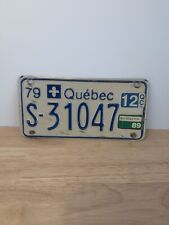 Quebec motorcycle license for sale  Dwight