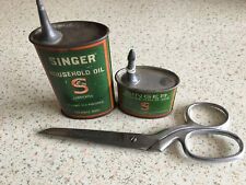 Singer oil cans for sale  CAMBERLEY