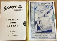 Vintage theatre programmes for sale  BOSTON