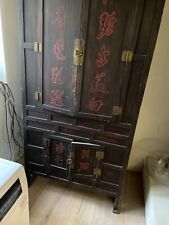 Oriental cabinet brown for sale  HOLT