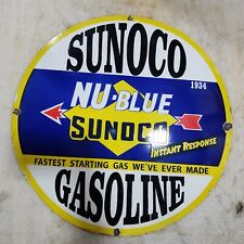 Sunoco blue inches for sale  Shipping to Ireland