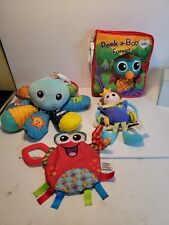 Lamaze Yookidoo Baby Toy Lot Of 4 livro de atividades mordedor chocalho. comprar usado  Enviando para Brazil