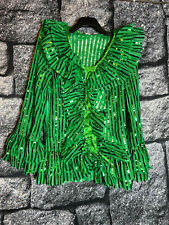 Glamouröse grüne bluse gebraucht kaufen  Calbe (Saale)