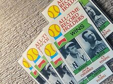 Um: 1979 TOPPS Baseball #416 CHESBRO CY JACK YOUNG de todos os tempos os titulares de registro comprar usado  Enviando para Brazil