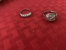 wedding ring set platinum for sale  Houston