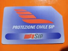 schede telefoniche protezione civile usato  Italia