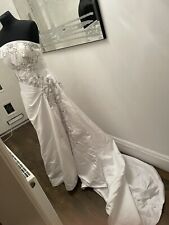 White silver wedding for sale  BLACKPOOL