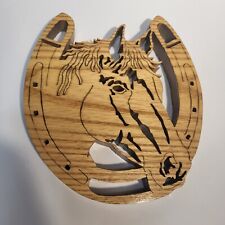 Handcrafted horseshoe horse for sale  Swartz Creek