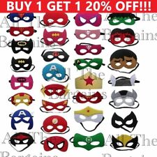 Kids Fancy Dress Face Masks-Boys Girls Superhero Felt Mask Party Movie Costume for sale  Shipping to South Africa