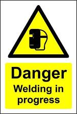 Danger welding in progress Safety sign  for sale  Shipping to South Africa