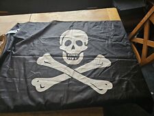 Skull crossbones flag for sale  BORTH