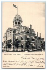 Used, Galena Illinois Postcard Court House Exterior Building c1905 Raphael Tuck Sons for sale  Shipping to South Africa