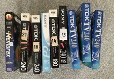 Used blank vhs for sale  PORTSMOUTH