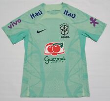 Usado, Camiseta deportiva de entrenamiento de Brasil 2022/2023 verde Nike Brasil Dri-fit ADV segunda mano  Embacar hacia Argentina