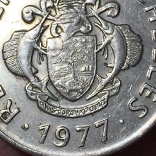 Seychelles rupee 1977 usato  San Martino Buon Albergo