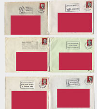 Enveloppes timbrées 1962 d'occasion  Pont-Audemer