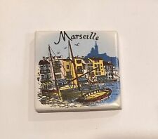 France Marseille Sea View Ceramic Fridge Magnet G7 for sale  Shipping to South Africa