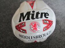 Middlesbrough Mitre  Football - Size 4, used for sale  Shipping to South Africa