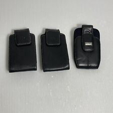 BlackBerry Classic Leather Swivel Holster Phone Case OEM Lot Of 3, used for sale  Shipping to South Africa