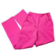 Calça NBD Feminina Extra Pequena Rosa Quente Cintura Alta Cetim Boot Cut Bolsos Barbie comprar usado  Enviando para Brazil