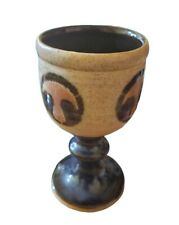 Welsh pottery goblet for sale  BIRMINGHAM