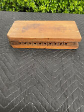 Antique Durex Miller Dubrul & Peters Wooden 10 Cigar Mold Tobacco Press for sale  Shipping to South Africa